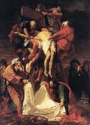 JOUVENET, Jean-Baptiste Descent from the Cross s oil on canvas